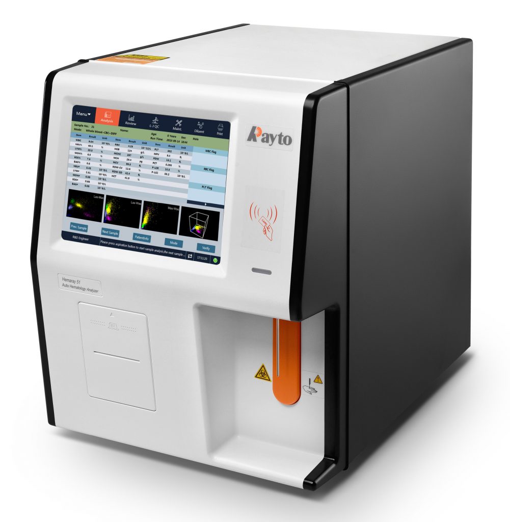 Hemaray 51 5-Part Hematology Analyzer